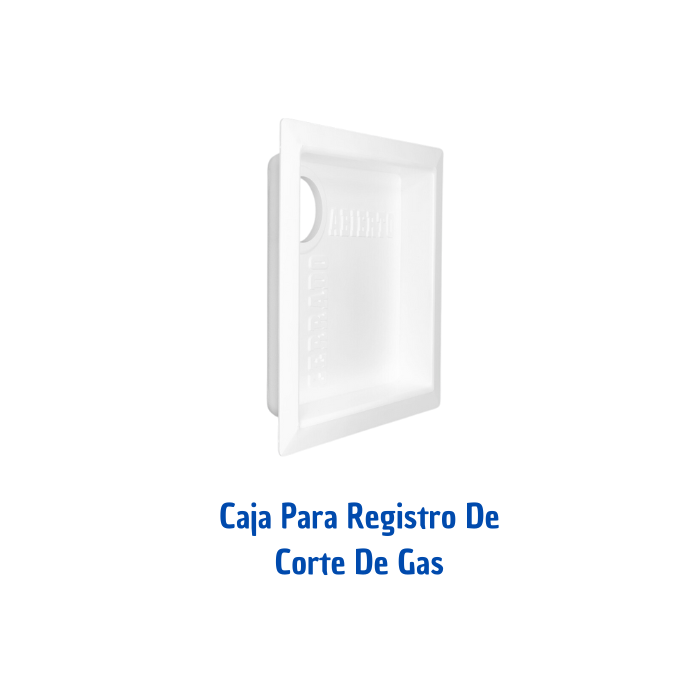 Caja Para Registro De Corte De Gas