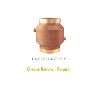 Cheque Ranura - Ranura