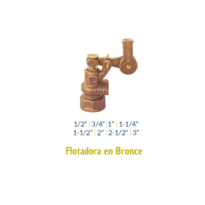 Flotadora en Bronce