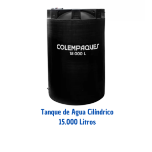 Tanque de Agua Cilíndrico 15.000 Litros