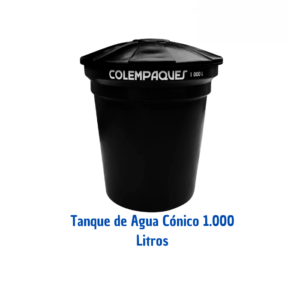 Tanque de Agua Cónico 1.000 Litros