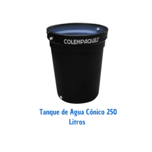 Tanque de Agua Cónico 250 Litros