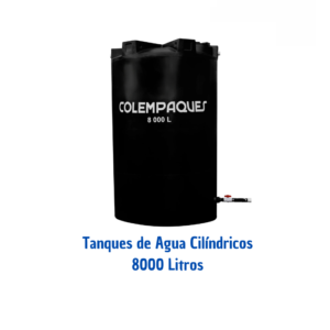 Tanques de Agua Cilíndricos 8000 Litros
